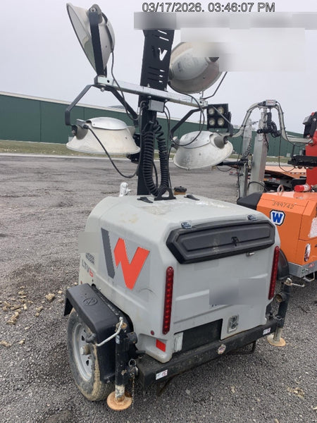 2018 Wacker Neuson LTV6L-MH Wacker Neuson LTV6L Mobile Light Tower w/Fuel Level Sensor Installed
