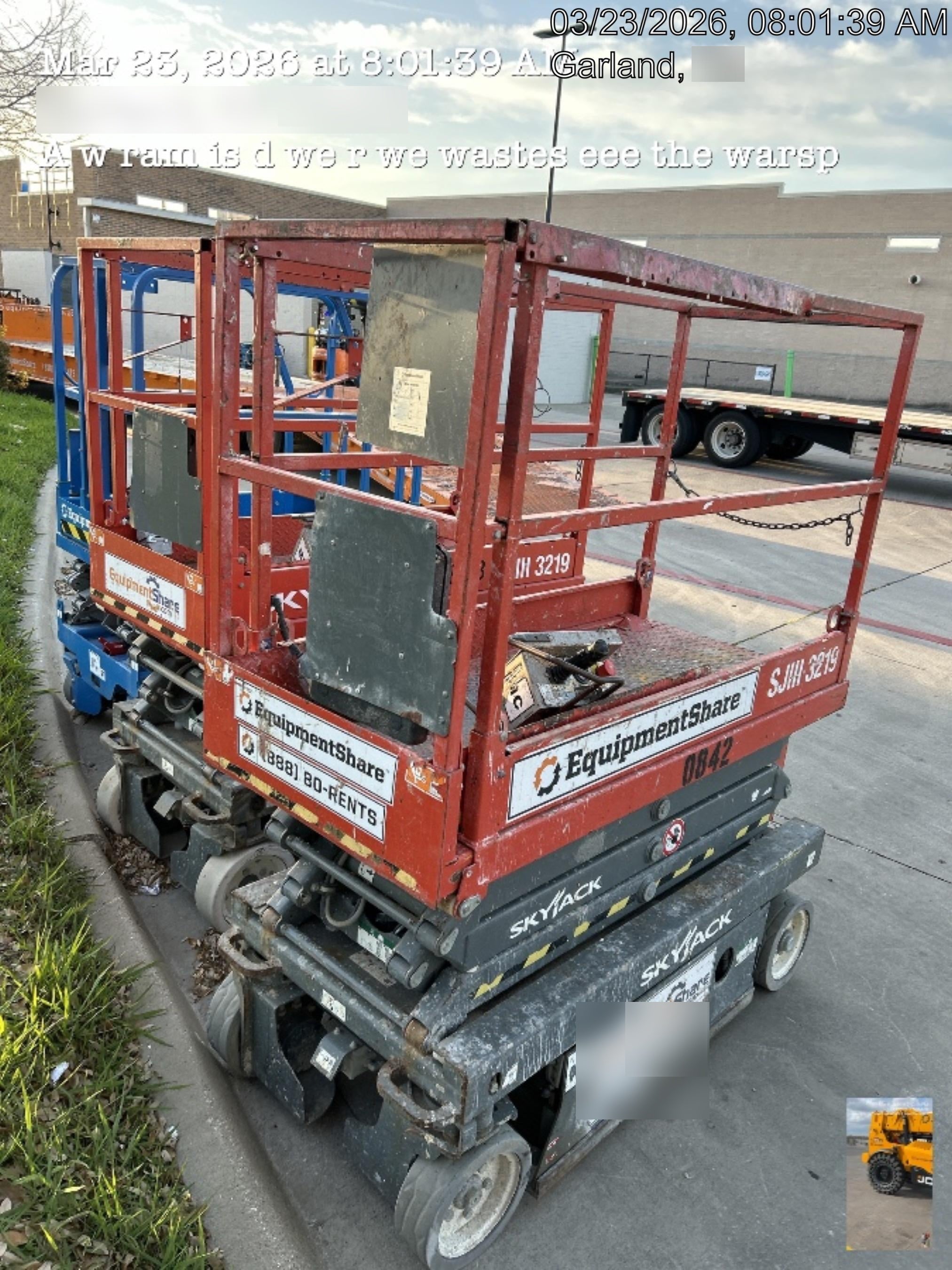 2016 SKYJACK SJIII-3219