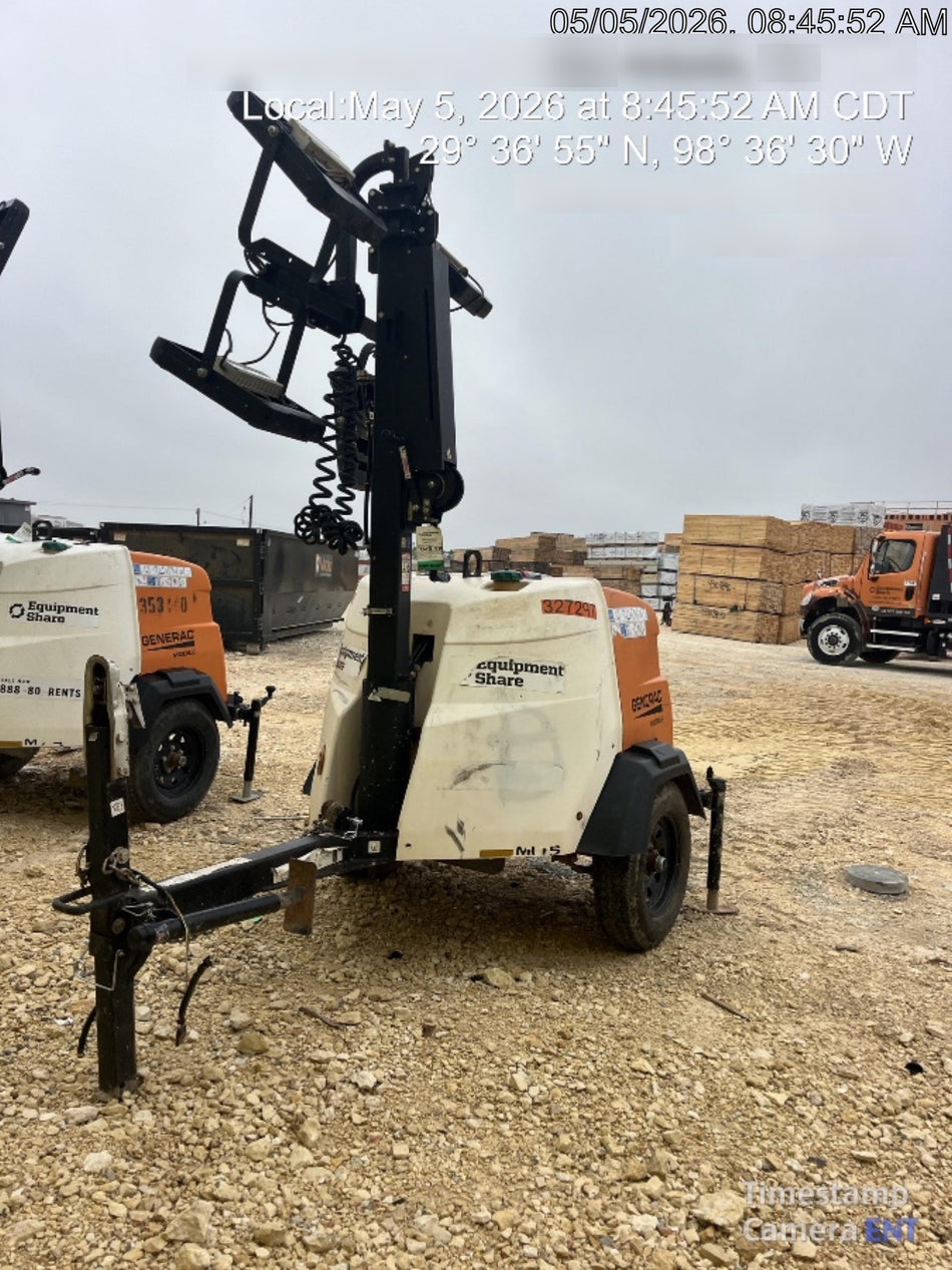 2023 Generac MLT2 Diesel, Flex Switch 120V Input, Powerzone Controller, (4) 320W LED Lights, 4kW Generator, 39.9 Gal Fuel Tank, 2" Ball, T3
