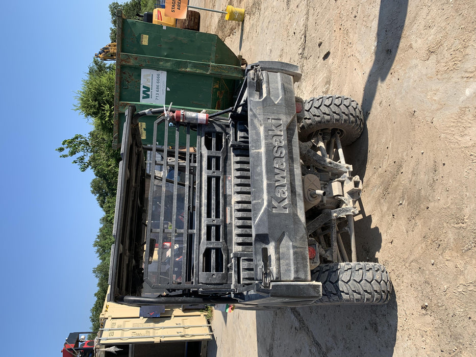 Kawasaki Mule PRO-DXT Standard Options, Backup Alarm, Beacon, Plastic Hard Top, Poly Windshield, Horn Kit