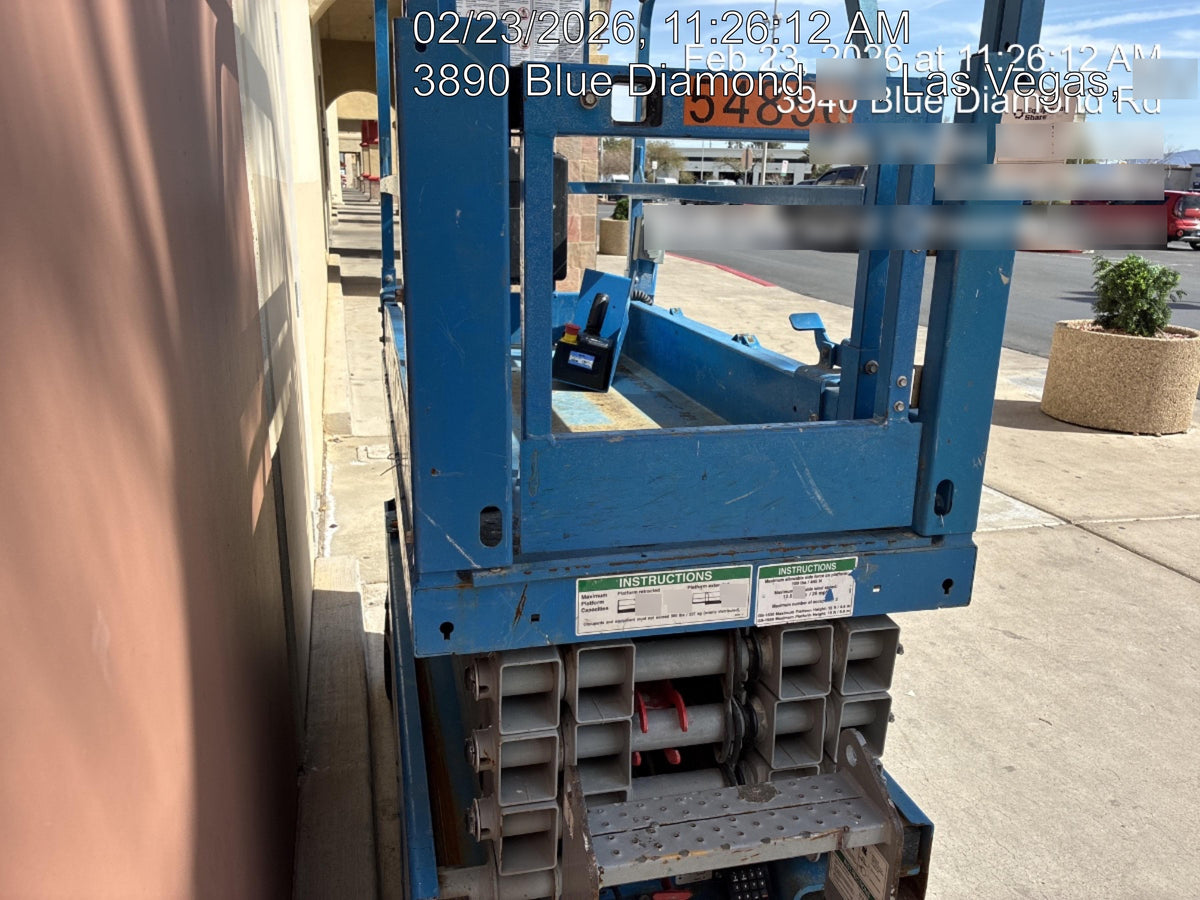 2019 Genie GS-1930 Half Height Swing Gate, 800W Inverter