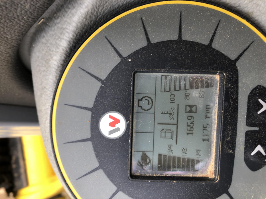 Wacker Neuson EZ53 Open ROPS, Rubber Tracks, Long Dipperstick, T4, Bucket