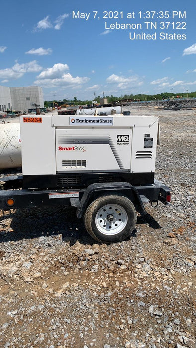 2019 Multiquip DLW400ESA4 Dual Pack, Trailer Mounted