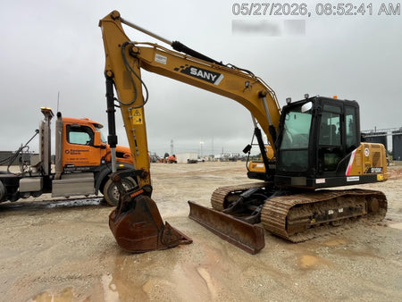 Sany SY135C SY135 Tier 4 - Cab, Hydraulic QC,  Buckets: 24" , 36" , Main Pin Hydraulic Thumb