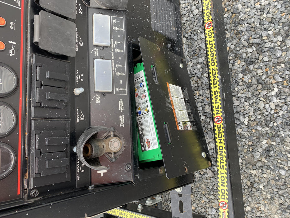 2019 Lincoln Electric Vantage 322 Ready-Pak 3, Two Wheel Trailer, Fender and Light Kit, Cable Rack