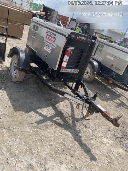 2024 Lincoln Electric LE400 Kubota V1505, Trlr, Cable Rack, Light Kit, ES Decals, T3