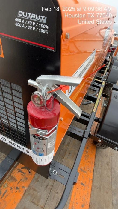 2025 Lincoln Electric LE400 Diesel, Kubota V1505, 22 HP, Trlr, Cable Rack, Light Kit, ES Decals, T3