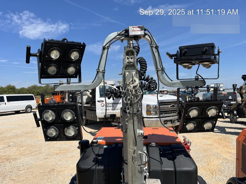 2024 Wanco WLTT-4MM4K Diesel, Deep Sea Controller, Shore Power Plug, Auto Start, (4) 350W LED Floodlights, 4kW Generator, 60 Gal Fuel Tank, 2" Ball, T3