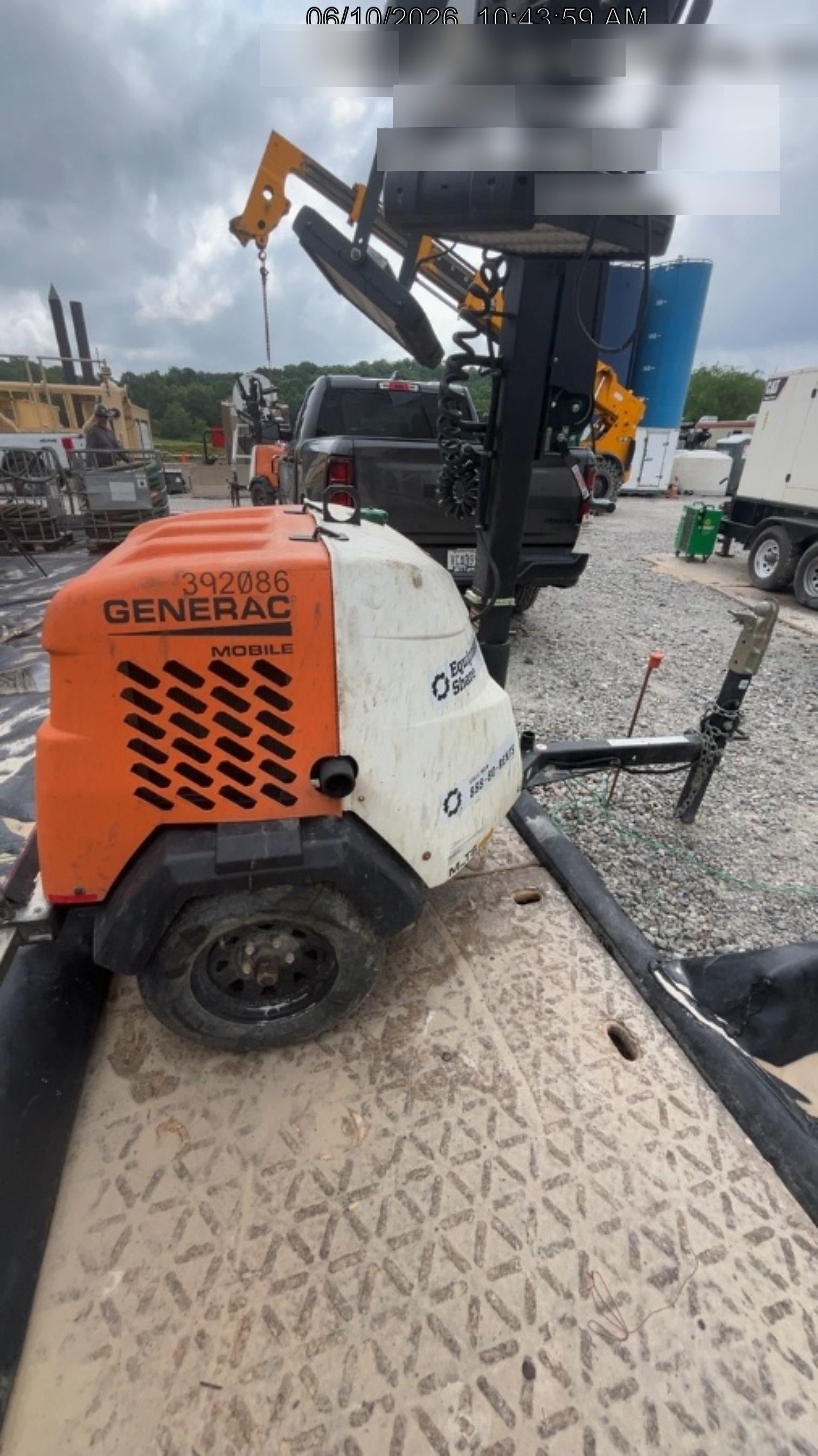 2024 Generac MLT2 Diesel, Flex Switch 120V Input, Powerzone Controller, 
(4) 320W LED Lights, 4kW Generator, 39.9 Gal Fuel Tank, 2" Ball, T3