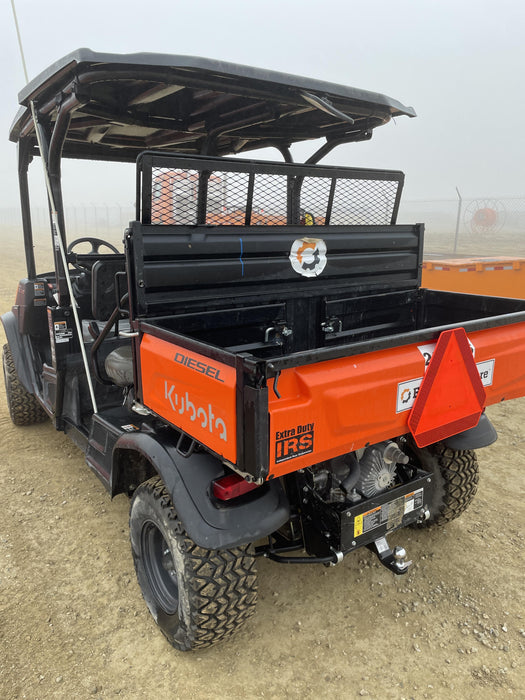 2022 Kubota RTV-X1140W-H Plastic Canopy, Windshield Acrylic Clear, LED Strobe Light, Wire Harness Kit, Back up Alarm