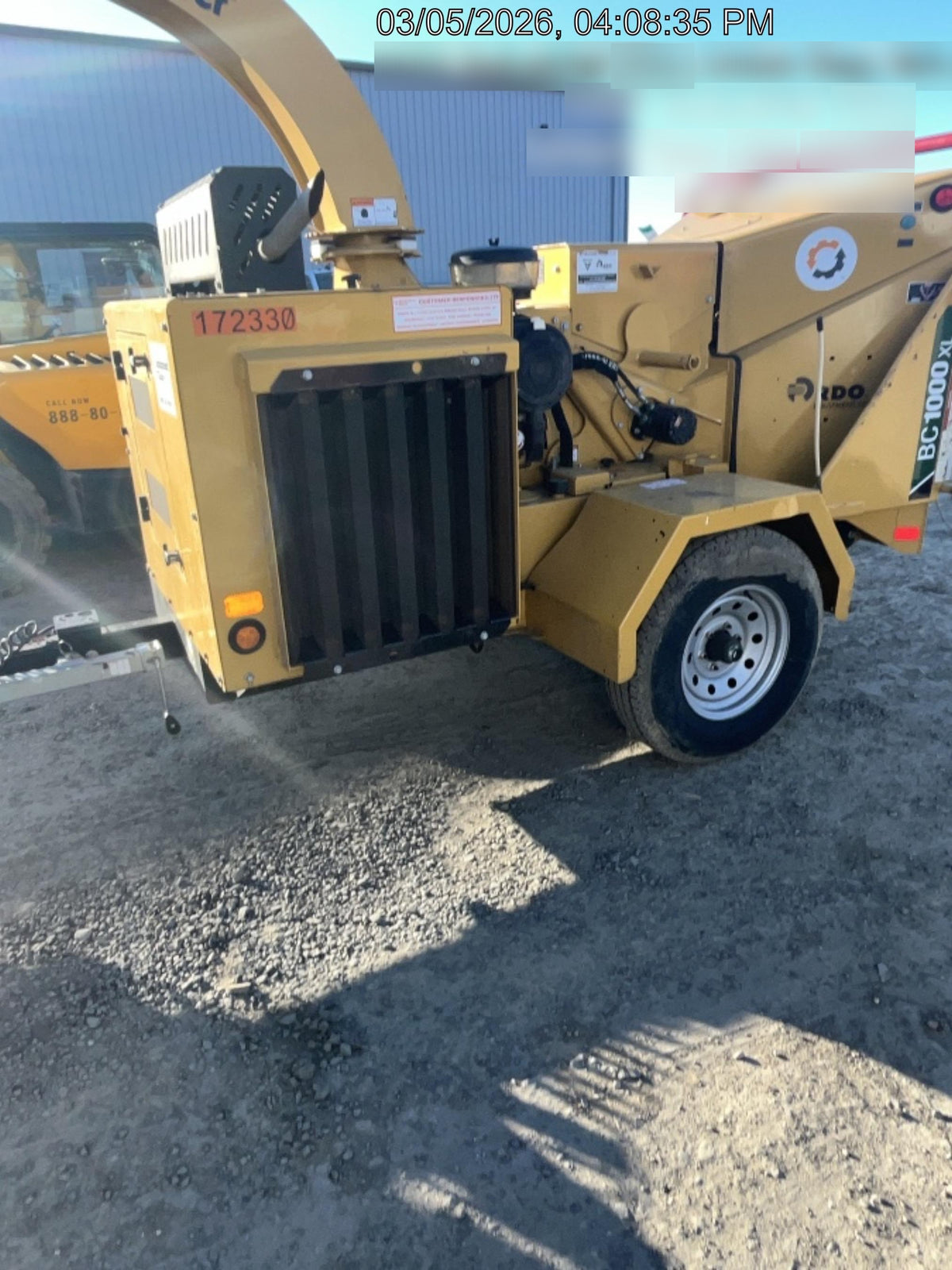 2021 VERMEER BC1000XL Gas
