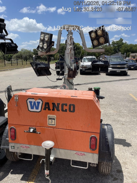 2024 Wanco WLTT-4MM4K Diesel, Deep Sea Controller, Shore Power Plug, Auto Start, (4) 350W LED Floodlights, 4kW Generator, 60 Gal Fuel Tank, 2" Ball, T3