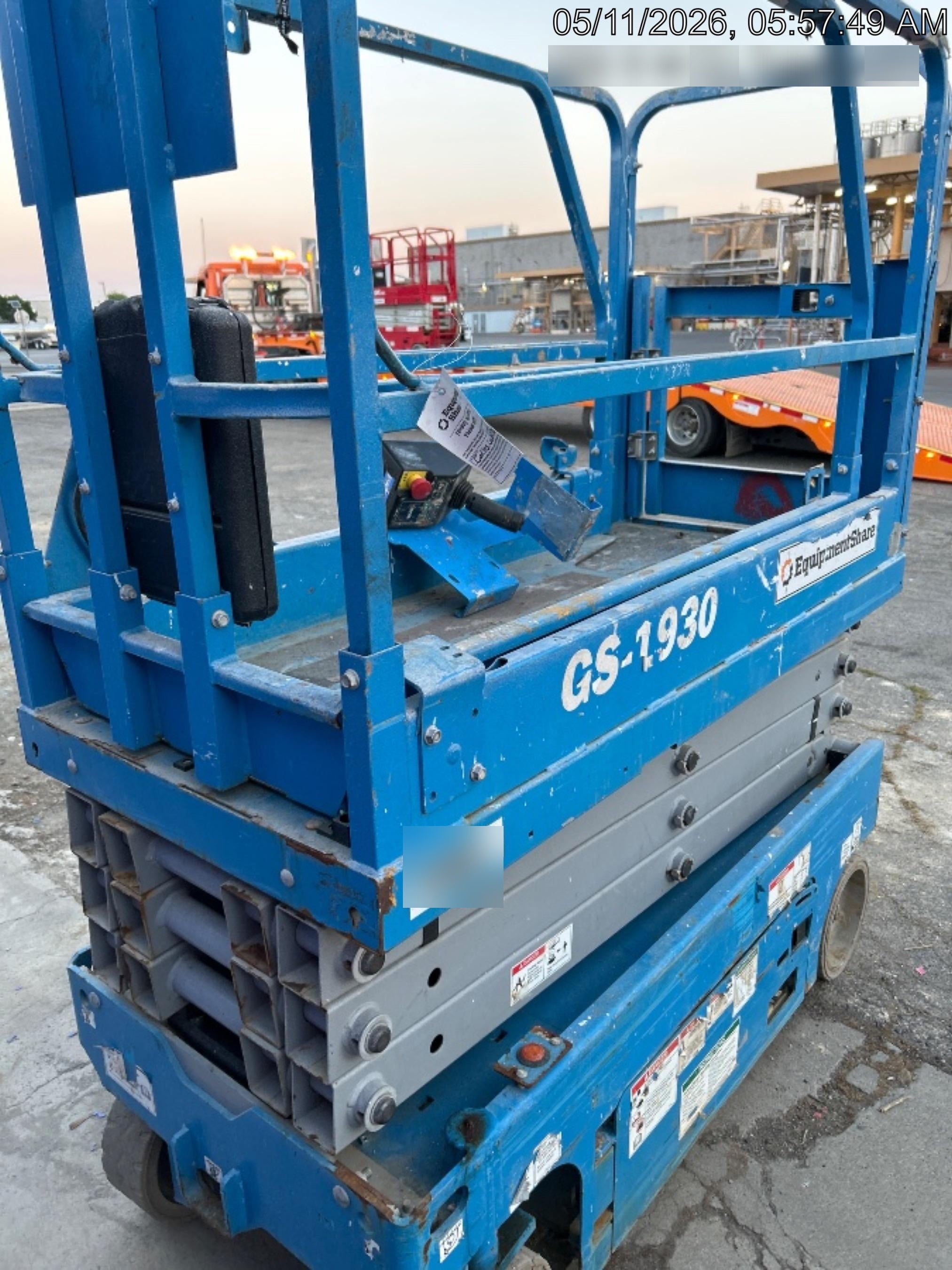 2019 Genie GS-1930 Half Height Swing Gate, 800W Inverter
