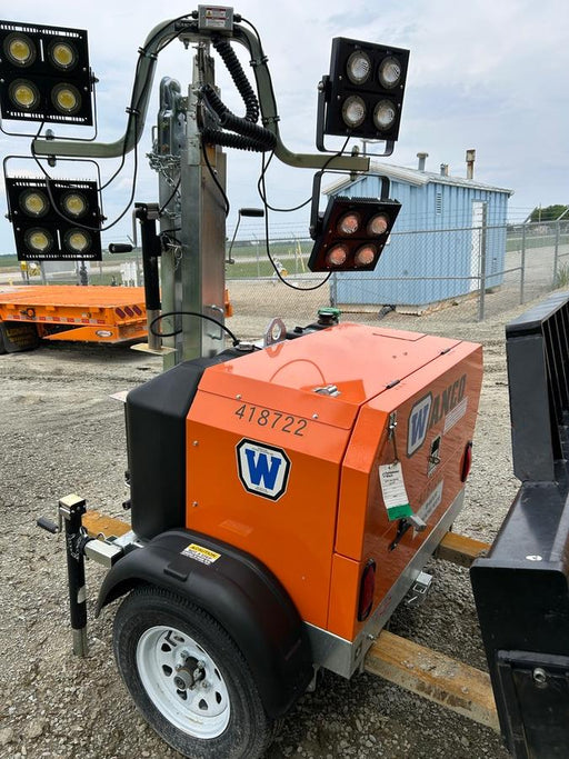 2024 Wanco WLTT-4MM4K Diesel, Deep Sea Controller, Shore Power Plug, Auto Start, (4) 350W LED Floodlights, 4kW Generator, 60 Gal Fuel Tank, 2" Ball, T3