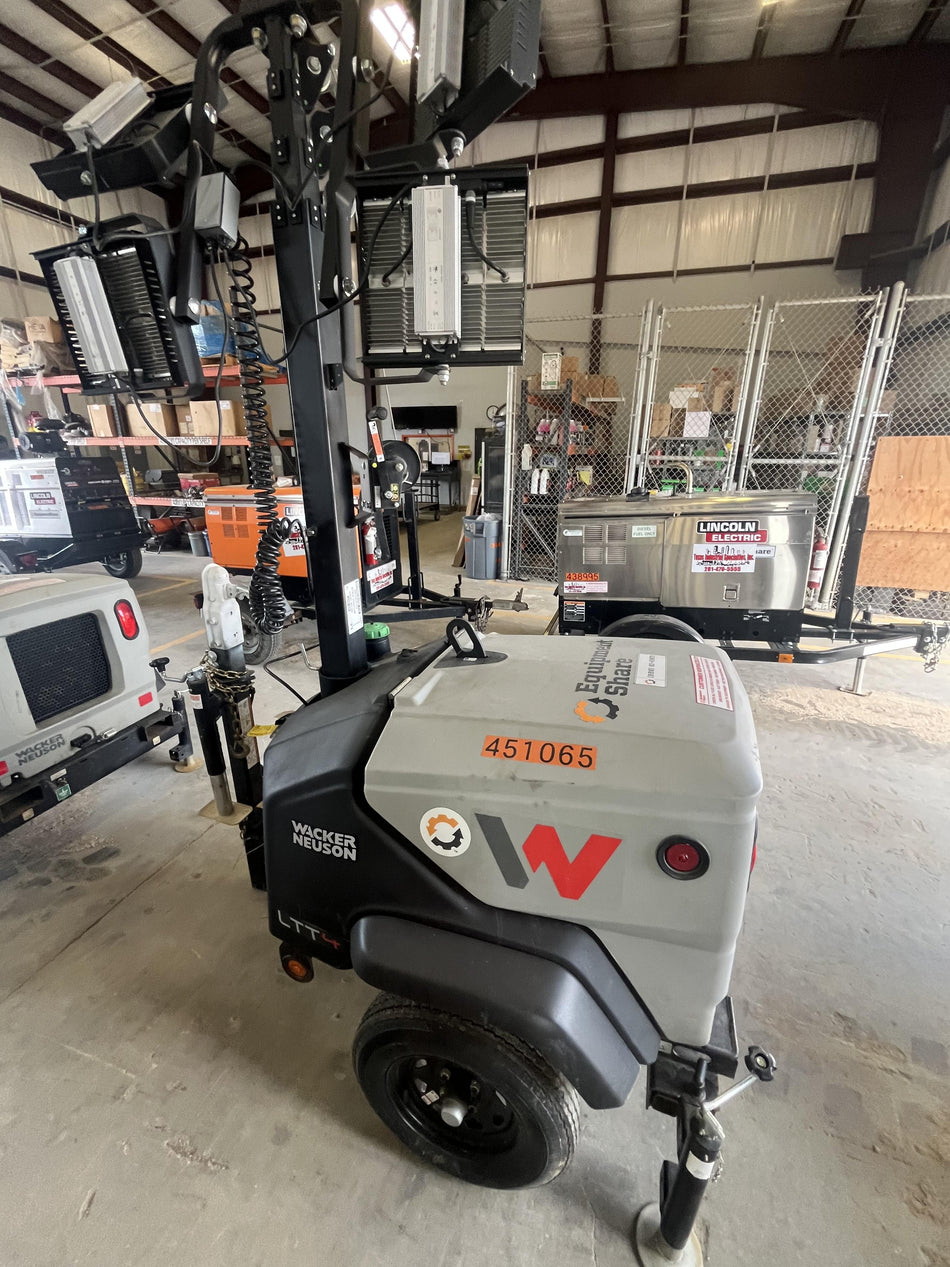2024 Wacker Neuson LTT4 Diesel, Kohler KDW702, Deep Sea Controller, Auto Start, LED 320W, Bypass Outlet, T3