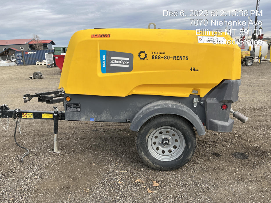 2023 ATLAS COPCO XAS188 CWK