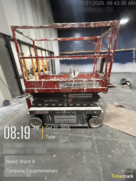 2019 Skyjack SJIII-3219 Standard w/Trojan Batteries