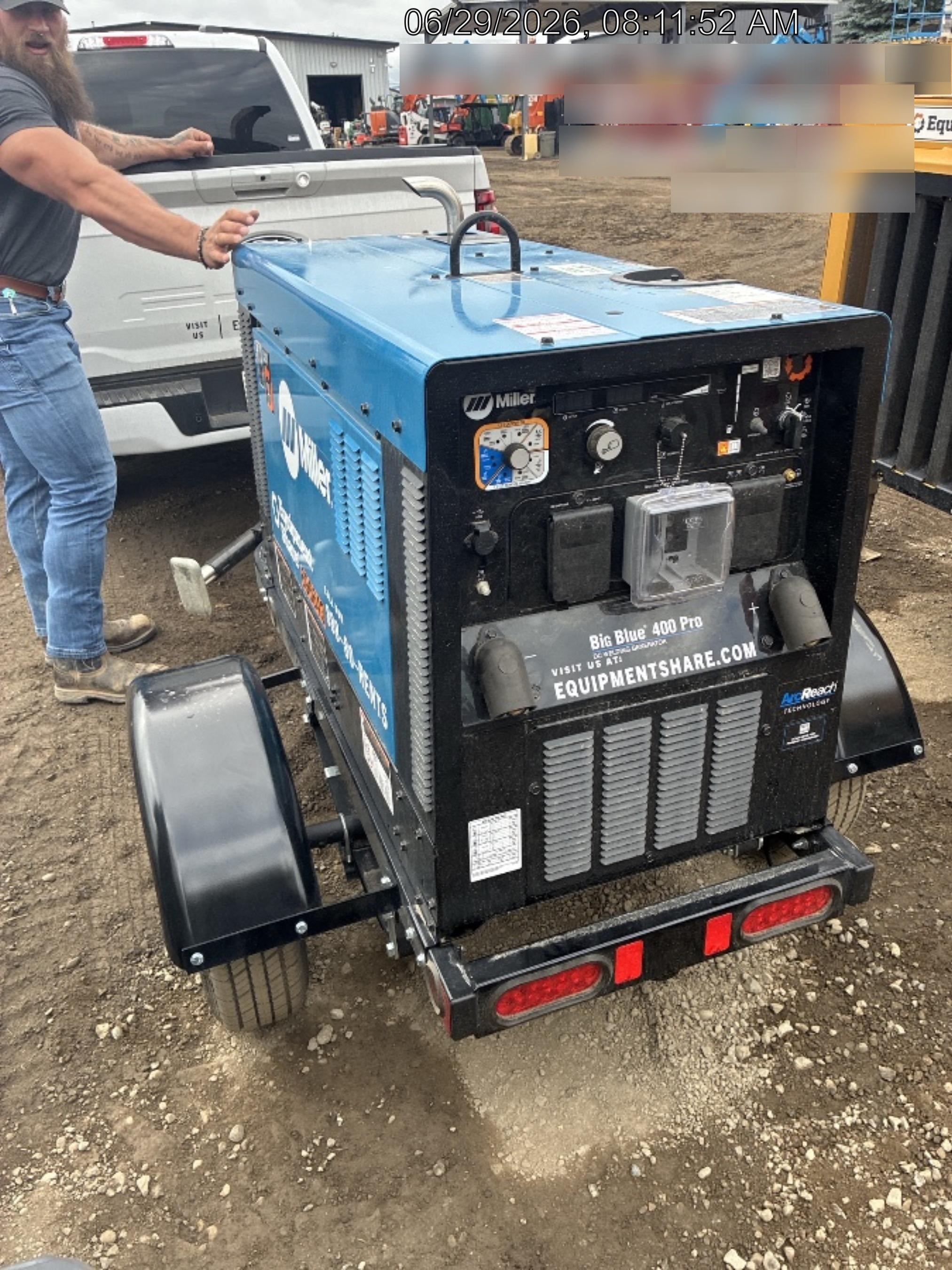 2026 MILLER ELECTRIC BIG BLUE 400