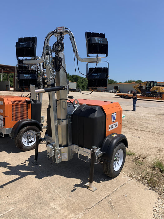 2024 Wanco WLTT-4MM4K Diesel, Deep Sea Controller, Shore Power Plug, Auto Start, (4) 350W LED Floodlights, 4kW Generator, 60 Gal Fuel Tank, 2" Ball, T3