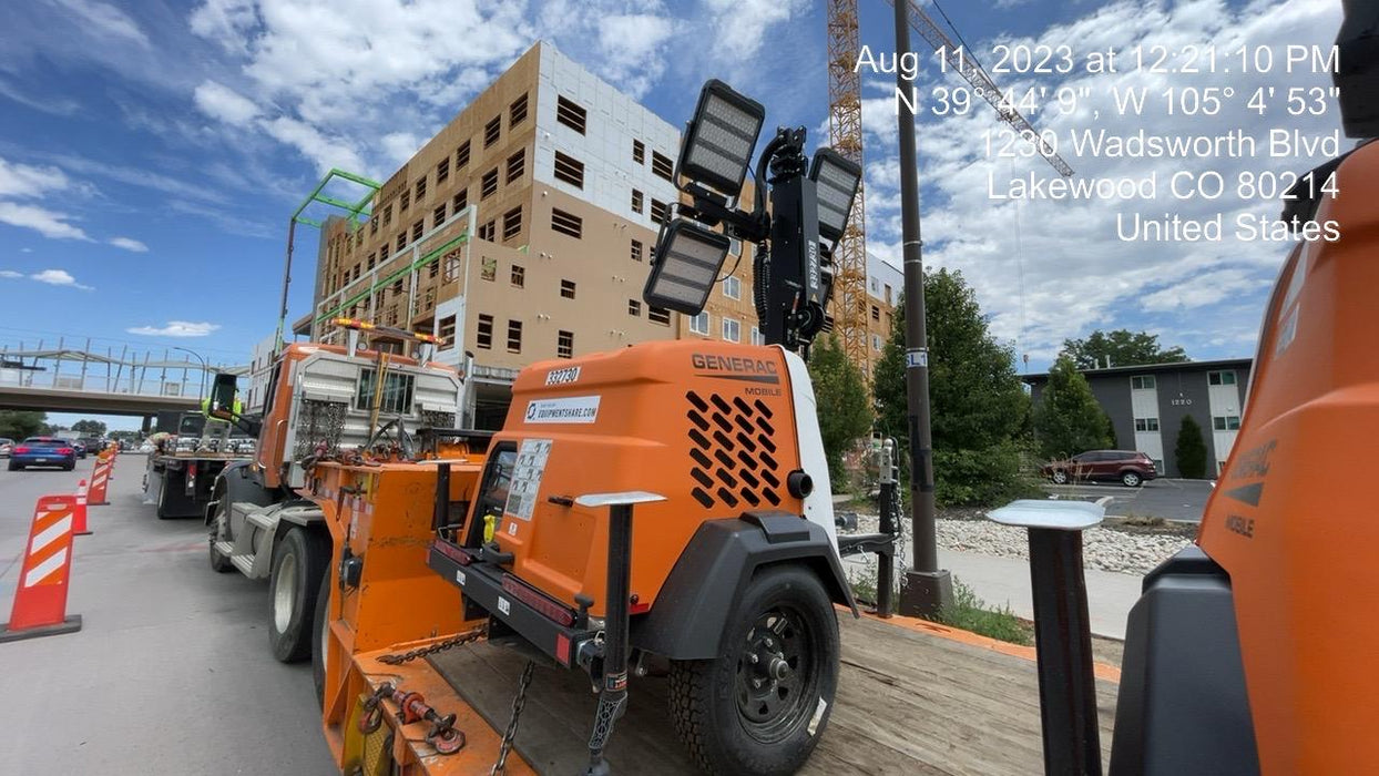 2023 Generac MLT2 Diesel, Flex Switch 120V Input, Powerzone Controller, (4) 320W LED Lights, 4kW Generator, 39.9 Gal Fuel Tank, 2" Ball, T3