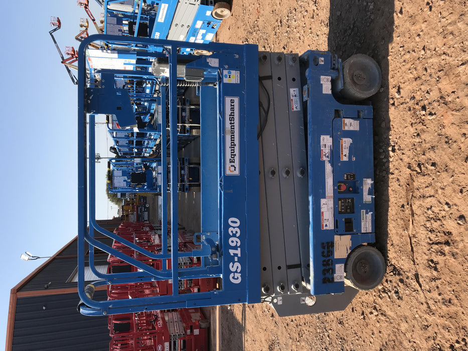 2019 Genie GS-1930 Genie GS-1930 w/Fixed Rail, Chain Entry