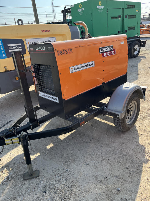 2022 Lincoln Electric LE400 Kubota V1505, Trlr, Cable Rack, Light Kit, ES Decals, T3