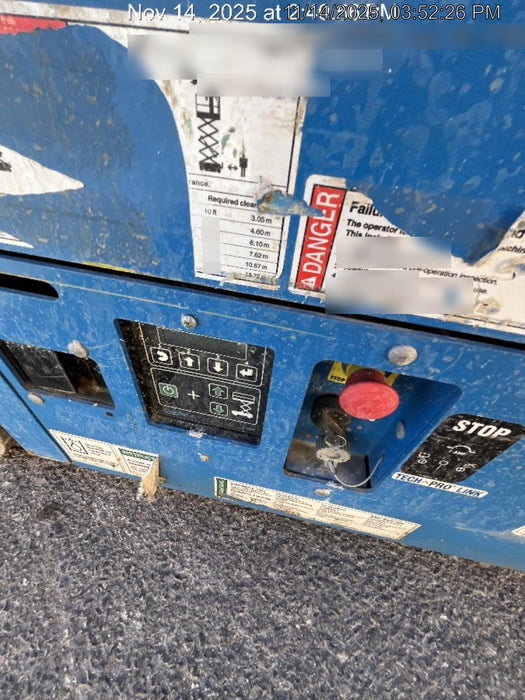 2020 Genie GS-1930 Solid Non Marking Tires, Beacon, Folding rails with half height swing gate