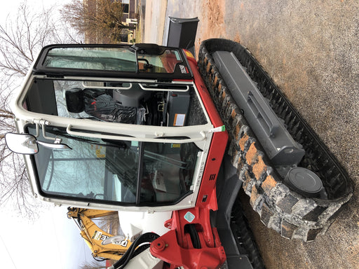 2019 Takeuchi TB290 Cab, AC, Rubber Tracks, Dozer Blade, Travel Alarm, Control Pattern Change Valve, Auxiliary Hydraulics w/18" Quick Coupler Bucket with teeth, 6.2 cu. ft. capacity/24" Quick Coupler Bucket with teeth, 8.6 cu. ft. capacity/36" Quick Coupler Bucket with teeth, 13.4 cu. ft. capacity, Quick Coupler, Hydraulic Thumb Installed