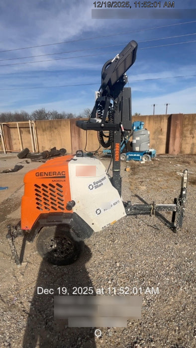 2024 Generac MLT2 Diesel, Flex Switch 120V Input, Powerzone Controller, 
(4) 320W LED Lights, 4kW Generator, 39.9 Gal Fuel Tank, 2" Ball, T3