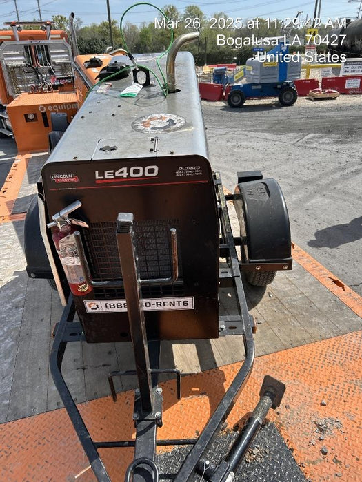 2024 Lincoln Electric LE400 Kubota V1505, Trlr, Cable Rack, Light Kit, ES Decals, T3