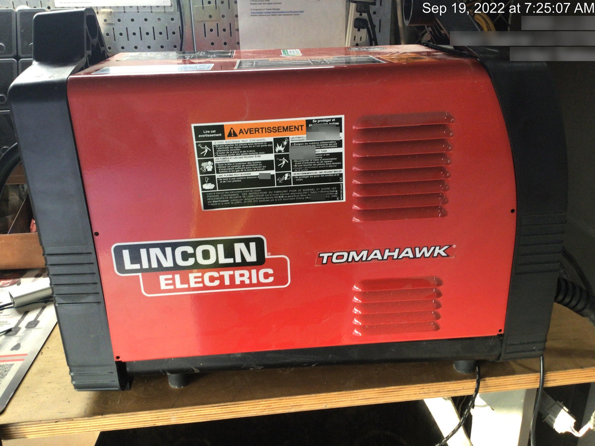 2022 LINCOLN ELECTRIC TOMAHAWK 375 AIR