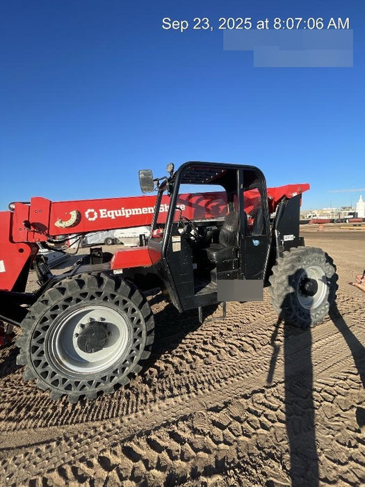 2019 Manitou MTA12042 Canopy, 120 HP , Solid Tires, Work Lights, Lift Hook, Auxiliary Hydraulics 66" Carriage and 60" Forks