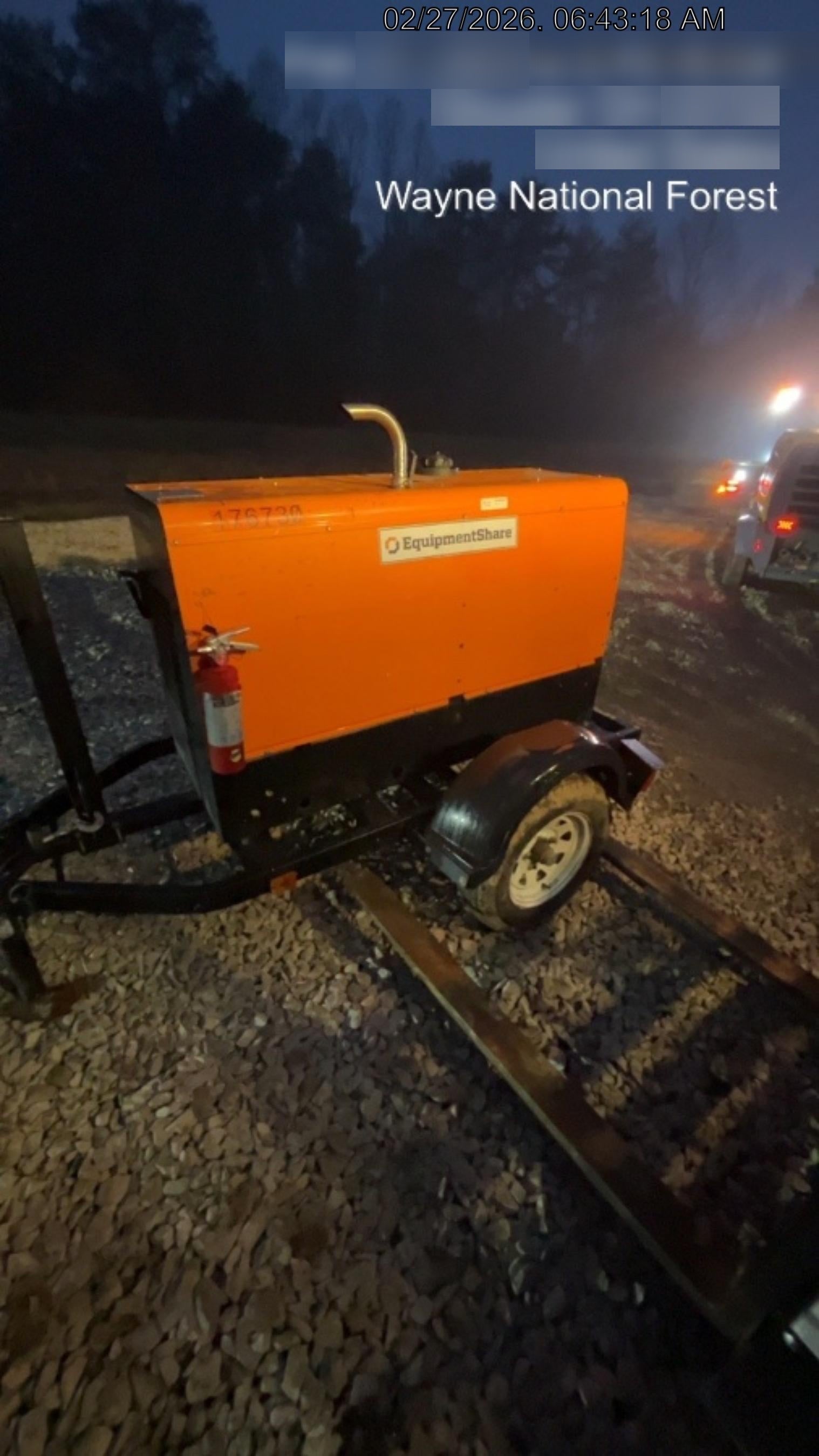 2021 Lincoln Electric Vantage 322 Vantage 322 Ready Pak 3 w/ Decals, ORANGE (includes trailer, cable rack, fender light kit) NO Telematics