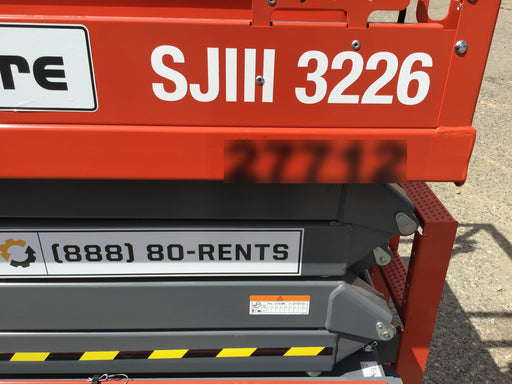 2019 Skyjack SJIII-3226 Standard Options