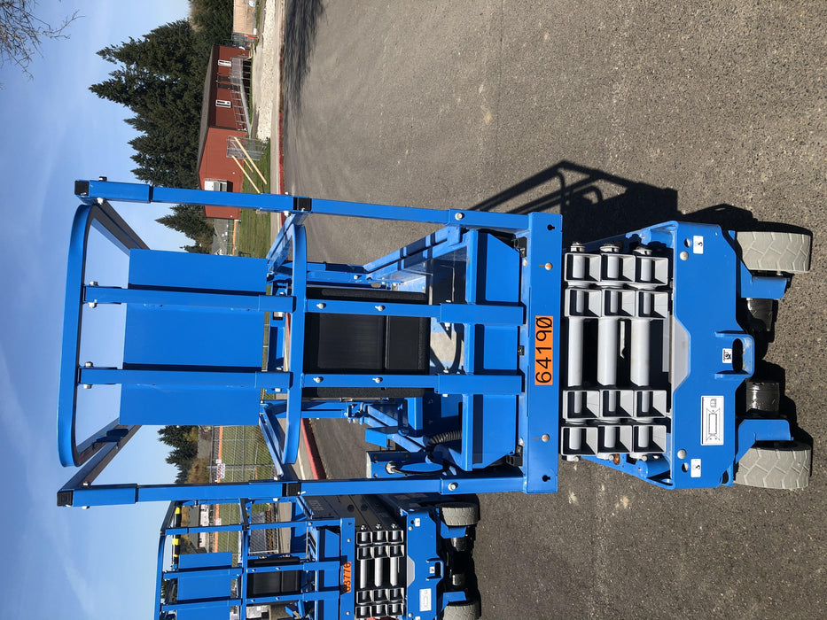 2020 Genie GS-1930 Solid Non Marking Tires, Beacon, Folding rails with half height swing gate, 800W Inverter