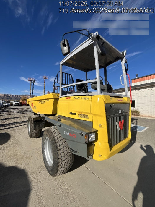 2025 WACKER NEUSON DV603 Canopy Turf Tires