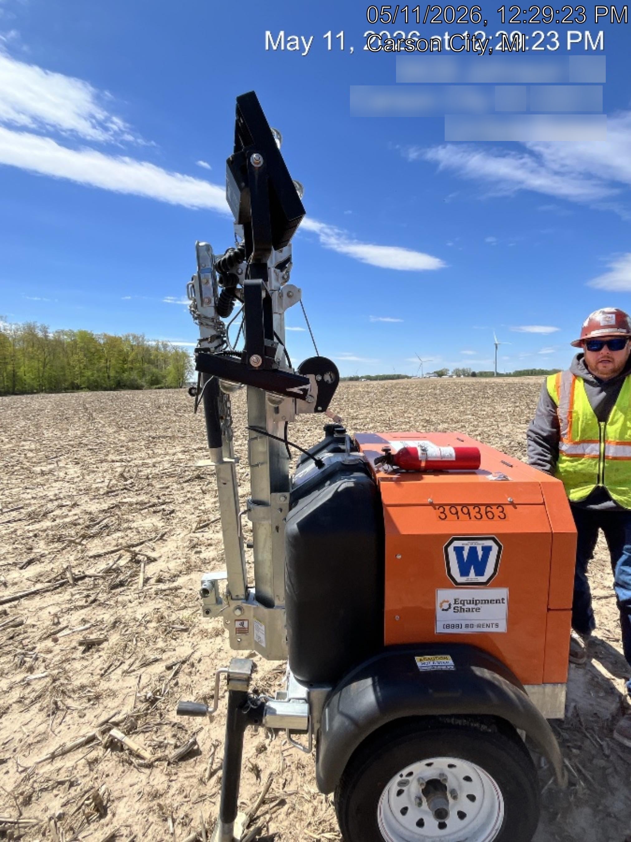 2024 Wanco WLTT-4MM4K Diesel, Deep Sea Controller, Shore Power Plug, Auto Start, (4) 350W LED Floodlights, 4kW Generator, 60 Gal Fuel Tank, 2" Ball, T3