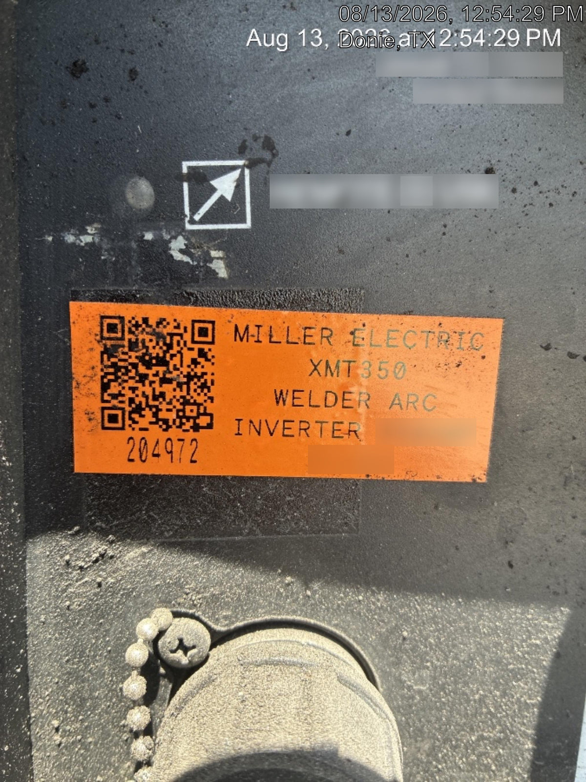 2021 MILLER ELECTRIC XMT 350