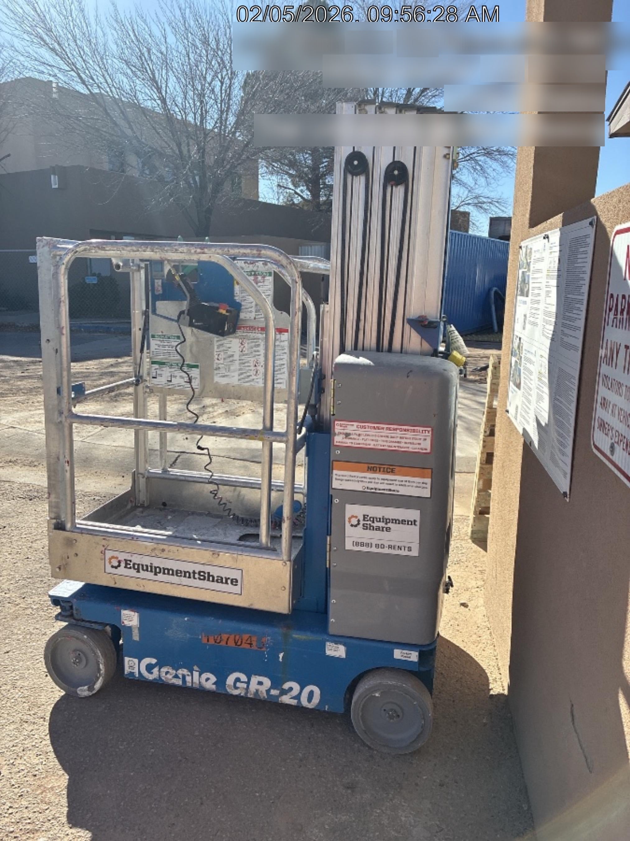2020 GENIE GR-20