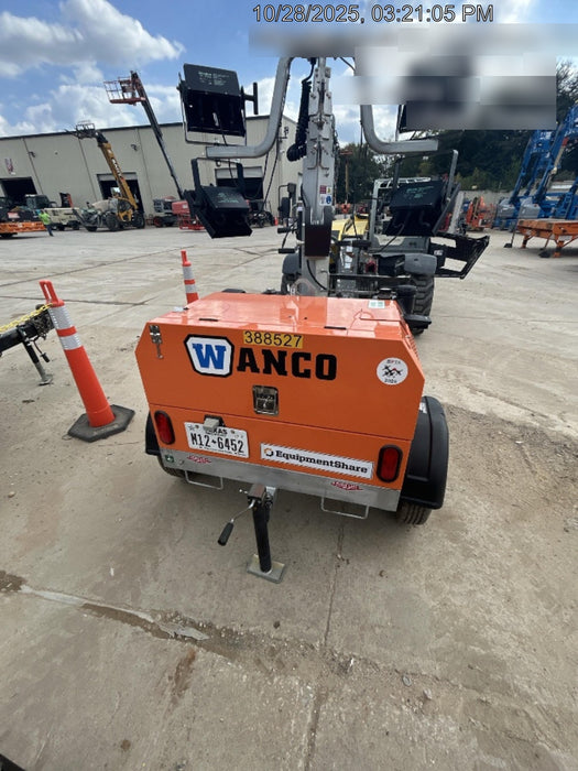 2024 Wanco WLTT-4MM4K Diesel, Deep Sea Controller, Shore Power Plug, Auto Start, (4) 350W LED Floodlights, 4kW Generator, 60 Gal Fuel Tank, 2" Ball, T3