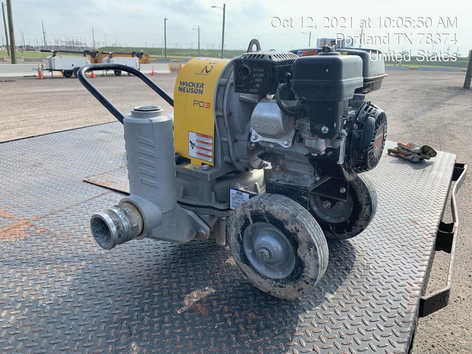 2018 WACKER NEUSON PDT3A