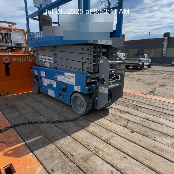 2020 Genie GS-1930 Fixed rails with chain entry gate - Pre A92.20