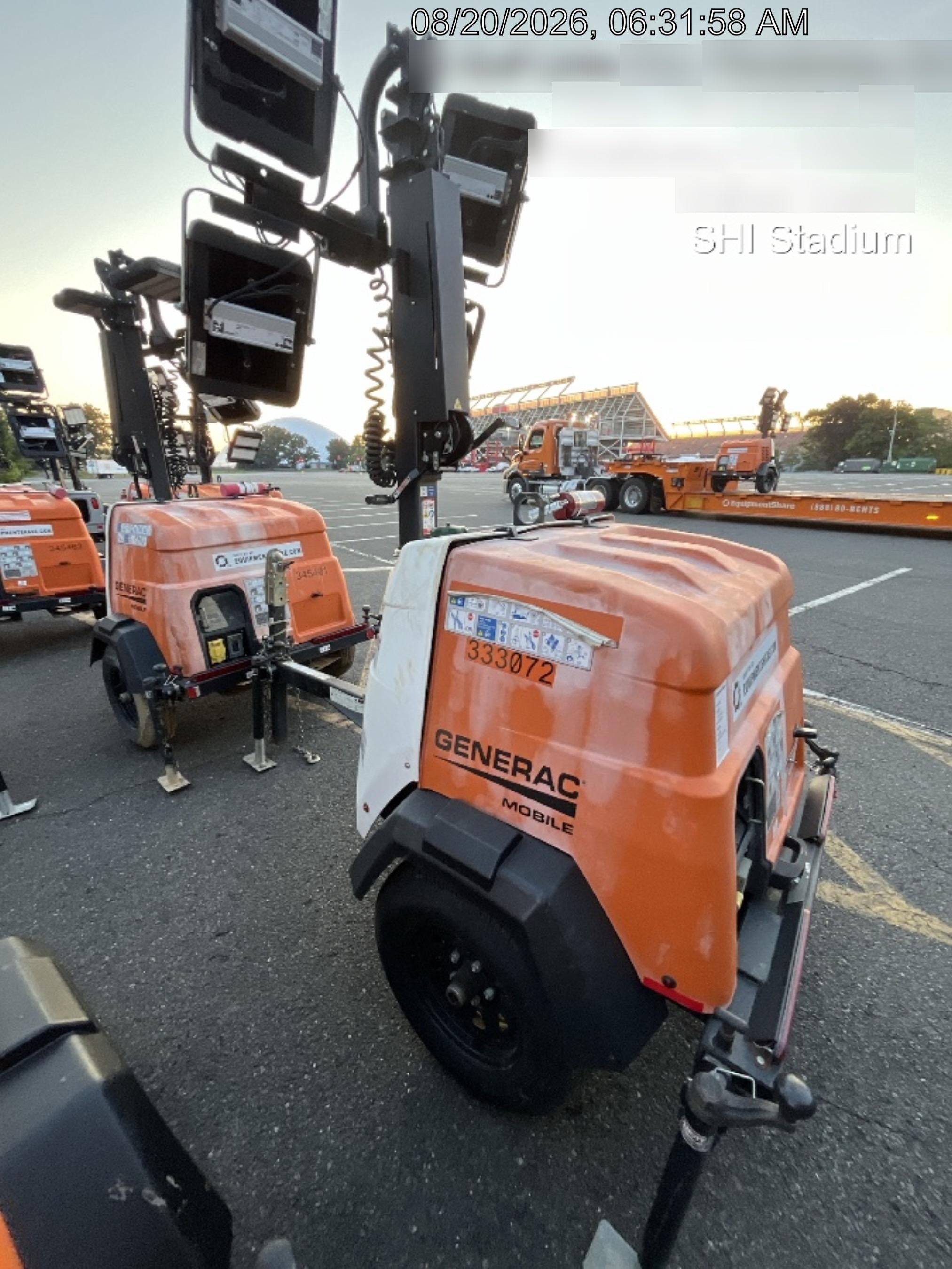 2023 Generac MLT2 Diesel, Flex Switch 120V Input, Powerzone Controller, (4) 320W LED Lights, 4kW Generator, 39.9 Gal Fuel Tank, 2" Ball, T3