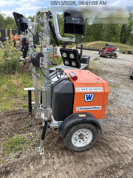 2024 Wanco WLTT-4MM4K Diesel, Deep Sea Controller, Shore Power Plug, Auto Start, (4) 350W LED Floodlights, 4kW Generator, 60 Gal Fuel Tank, 2" Ball, T3
