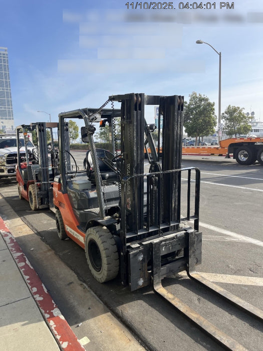 2022 TOYOTA 8FGU25 LP w/ Scale