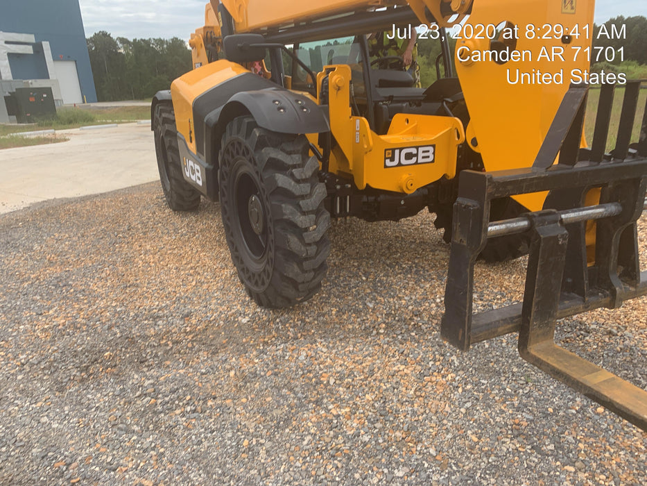 2020 JCB 509-42 Canopy, Solid Tires, Work Lights, Beacon, Aux Hydraulics, Back up Alarm, Lifting Eye, ES Decals