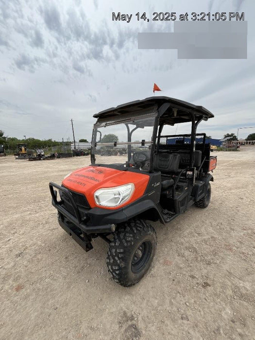 2020 Kubota RTV-X1140W-H Canopy, 4-Seater, Diesel, Windshield Acrylic Clear, LED Strobe, Backup Alarm