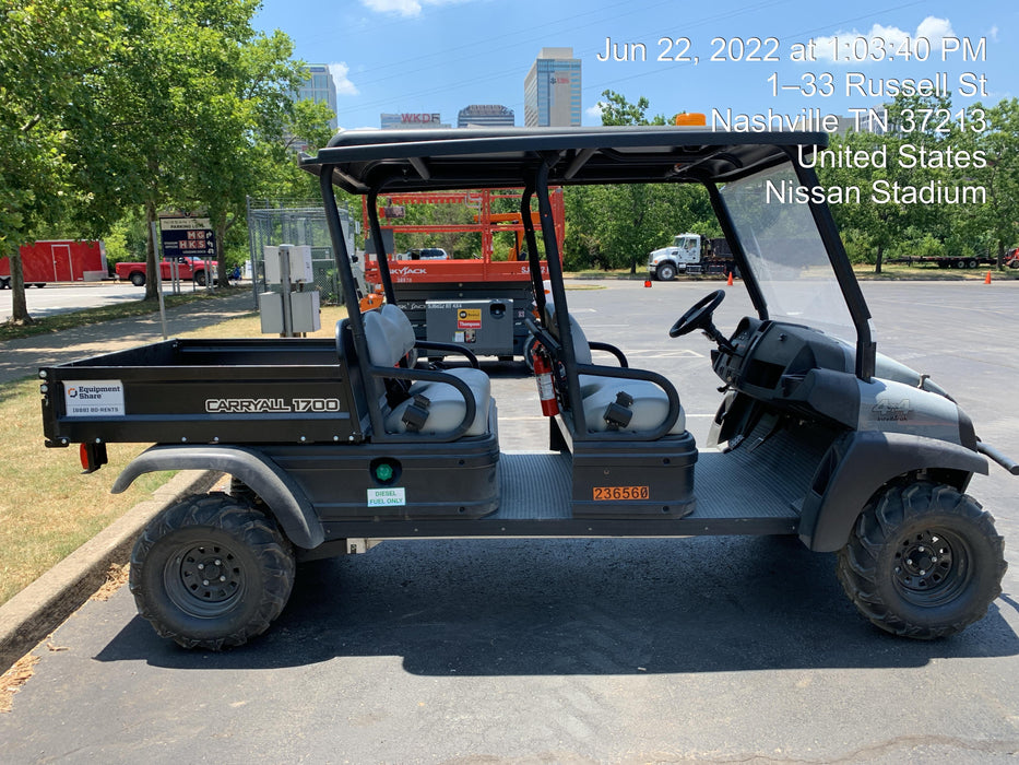 2022 Club Car CA1700D Canopy, Diesel, 4 Passenger