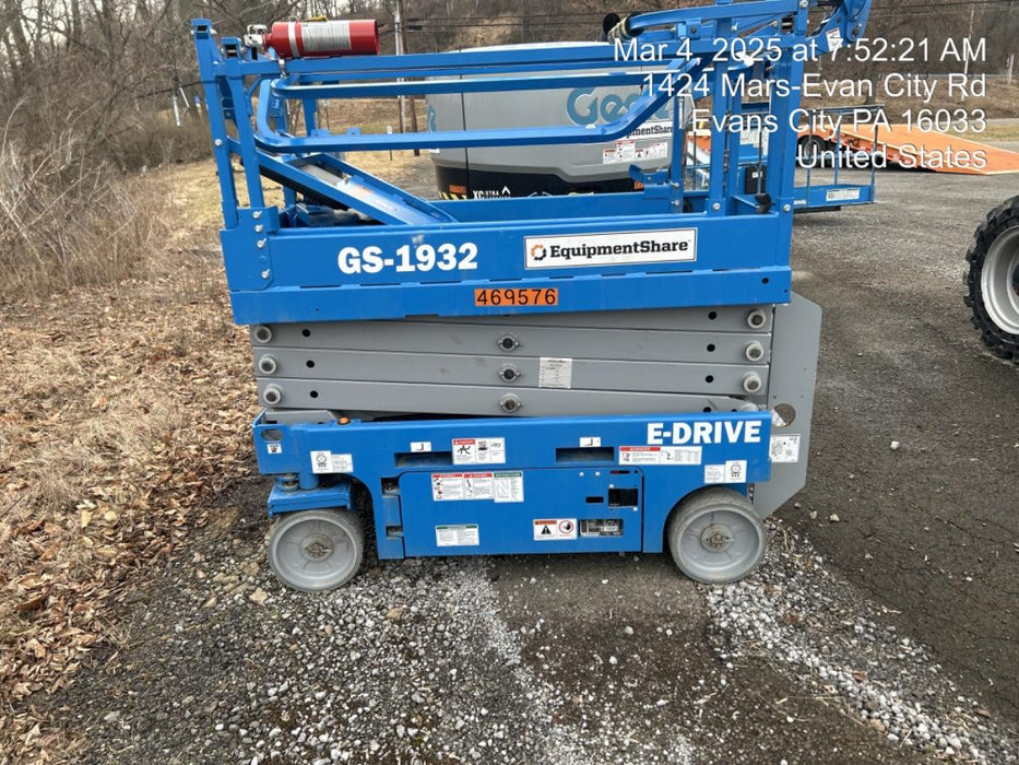 2024 Genie GS-1932 Electric Drive, Sld NM Tires, DBcns, T3 + Access Control