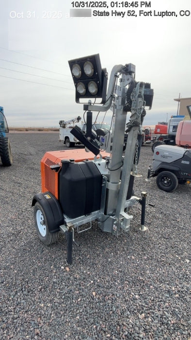 2024 Wanco WLTT-4MM4K Diesel, Deep Sea Controller, Shore Power Plug, Auto Start, (4) 350W LED Floodlights, 4kW Generator, 60 Gal Fuel Tank, 2" Ball, T3